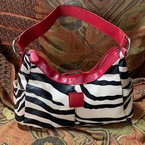 Stylish Zebra Print Handbag